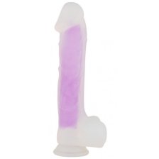 Светящийся в темноте фаллос Glow in the Dark Dildo 26,5 см