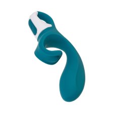 Нереалистичный вибратор Satisfyer Hug me синий