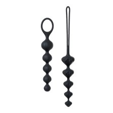 Набор анальных цепочек Satisfyer Beads, черный