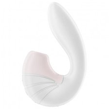 Вибратор с вакуумно-волновым стимулятором клитора Satisfyer Supernova White