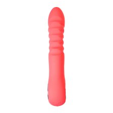 Стимулятор с функцией UP&DOWN Flovetta Flox, силикон, коралловый, 21,5 см