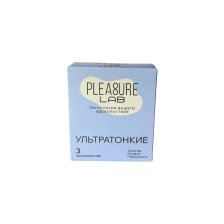 Презервативы ультратонкие Pleasure Lab 3 шт