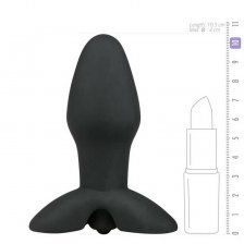 Анальная Пробка с Вибрацией Easytoys Vibrating Silicone Buttplug