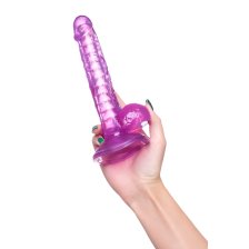 Реалистичный фаллоимитатор A-Toys by TOYFA Celiam, TPE, фиолетовый, 20,5 см