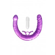 Фаллоимитатор двусторонний с вибропулей TOYFA Double Dildo with Vibro Bullet