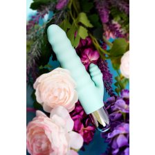 Рельефный вибратор с клиторальной стимуляцией Flovetta Flax