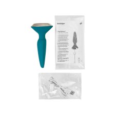 Анальная втулка Satisfyer ilicious 1, бирюзовая
