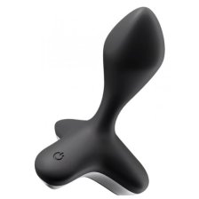 Анальная пробка с вибрацией Satisfyer Game Changer черная