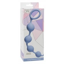 Анальная цепочка Long Pleasure Chain Blue