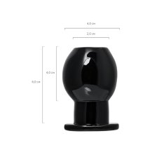 Анальная втулка TOYFA Basic S, TPE, чёрная, 6 см