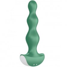 Анальная виброелочка Lolli Plug 2 Satisfyer зеленая