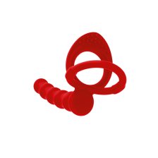 Насадка на пенис для двойного проникновения Black&Red by TOYFA