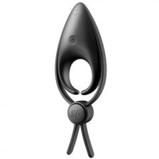 Эрекционное кольцо-лассо с вибрацией Satisfyer Sniper черное