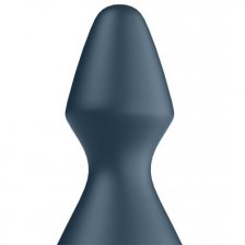 Анальная виброелочка Lolli Plug 1 Satisfyer серая