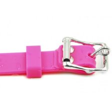 Дышащий кляп-шар из силикона Pink L