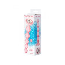 Анальная Цепочка с Кристаллом Emotions Buddy Pink