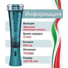 Автоматическая вакуумная помпа-мастурбатор Francesco Richy