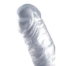 Фаллоимитатор двусторонний TOYFA Double Dildo прозрачный