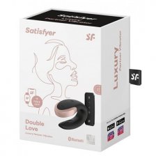 Смарт-стимулятор для пар Satisfyer Partner Double Love черный