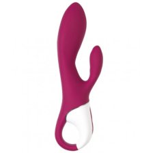 Смарт-вибратор для точки G с клиторальным стимулятором Satisfyer Heated Affair