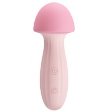 Перезаряжаемый вибромассажер Pretty Love Mushroom