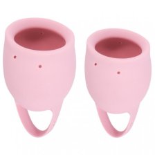 Набор менструальных чаш Natural Wellness Magnolia Light Pink