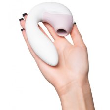 Вибратор с вакуумно-волновым стимулятором клитора Satisfyer Supernova White