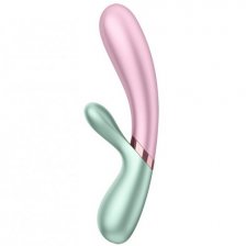 Смарт-вибратор с функцией нагрева Satisfyer Hot Lover мятно-розовый
