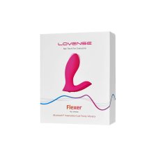 Вибратор Flexer Lovense, силикон, розовый, 10,1 см