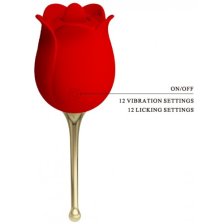Клиторальный стимулятор Rose Lover в виде розочки