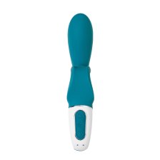 Нереалистичный вибратор Satisfyer Hug me синий