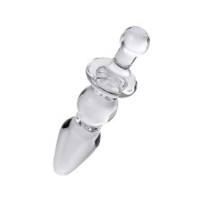 АНАЛЬНАЯ ВТУЛКА SEXUS GLASS, СТЕКЛО, ПРОЗРАЧНАЯ, 17 СМ, Ø 3,5 СМ