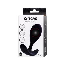 Анальная втулка A-Toys by TOYFA Tord M, черная