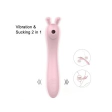 Вакуумный вибратор кролик , 10 режимов