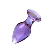 Анальная втулка Sexus Glass фиолетовая