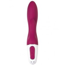 Смарт-вибратор для точки G с клиторальным стимулятором Satisfyer Heated Affair
