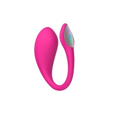 Виброяйцо LOVENSE Lush 4, силикон, розовый, 18,1 см