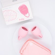Набор менструальных чаш Natural Wellness Magnolia Light Pink