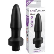 Анальная пробка с вибрацией AFC Rectal Rocket Black