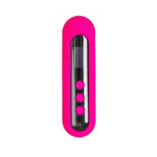 Вакуум-волновой стимулятор eroTeq Molette, силикон, розовый, 13 см