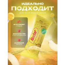 Съедобный лубрикант на водной основе NECTAR PLAY со вкусом леденец с дыней, 50 мл
