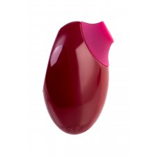 Вакуумный стимулятор клитора TOYFA A-Toys Myrty, бордовый