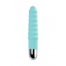 Рельефный вибратор с клиторальной стимуляцией Flovetta Flax