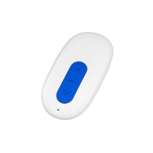 Двойной вибратор L`Eroina APP AGAMIEN с управлением от приложения и пульта, силикон, синий, 46 см