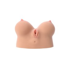 Мастурбатор реалистичный KOKOS Juliana Breast с вибрацией и ротацией