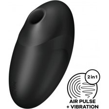 Вакуумно-волновой стимулятор клитора с вибрацией Satisfyer Vulva Lover 3 черный
