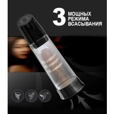 Вакуумная помпа-мастурбатор автоматический