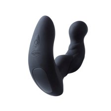 Стимулятор простаты MALESATION Anal-Pleasure, силикон, черный, 3,2 см