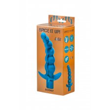 Анальная пробка с вибрацией Spice it up Ecstasy Aquamarine