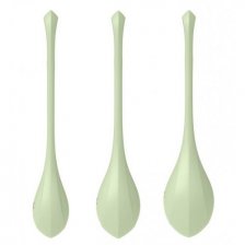 Вагинальные шарики Satisfyer Yoni Power 2 салатовые